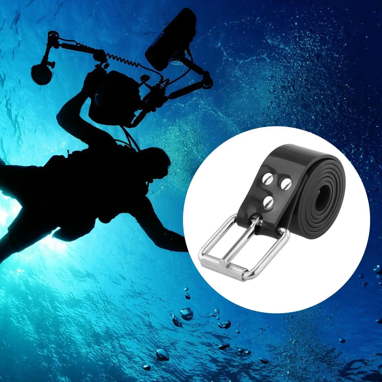 Adjustable For Diving And And For Durability And Multi-functional Diving And Lightweight Silicone Belts