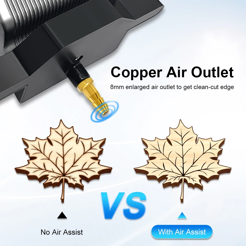 LASER new TREE Air Assist Pump 30L/Min Air Compressor Adjustable Speed Low Noise for CNC 2025 Laser Engraving hine Wood Working Tools