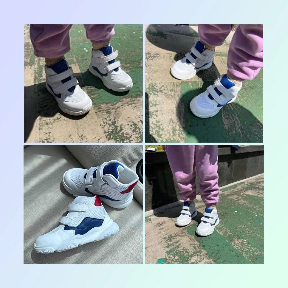 Toddler First Walking Shoes Kids new Orthotic Sneakers for 2025 Boys Girls Princepard AFO Leather Corrective Trainers with Arch Support