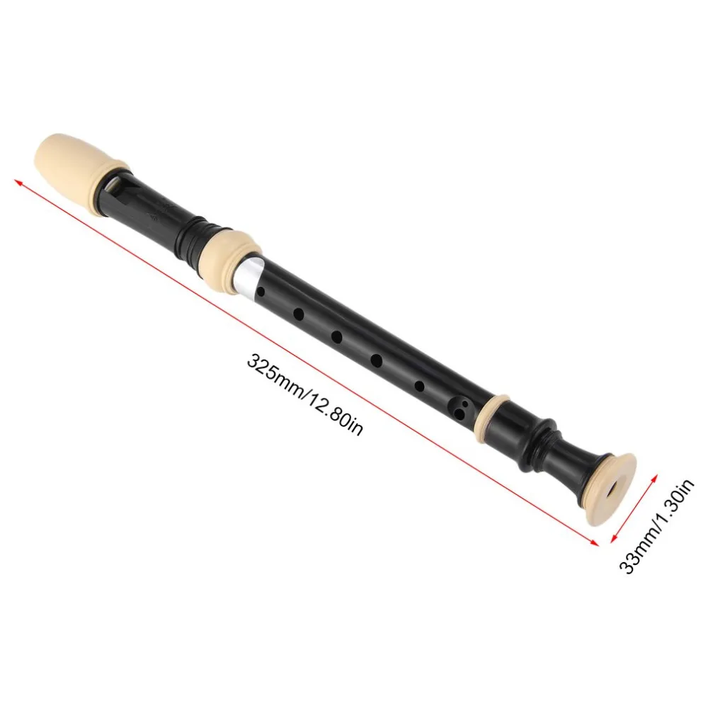 Professional Eight Hole Treble Flute 8-Hole Soprano Recorder Clarinet Black Sound 2025 Easy Adjustable Food new Grade ABS Non-toxic