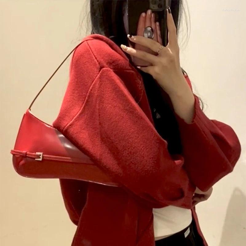 Shoulder Bags Classic Bag Women 2024 Brand Design Leisure Underarm Fashion Elegant Handbag Lipstick Coin Purse Party