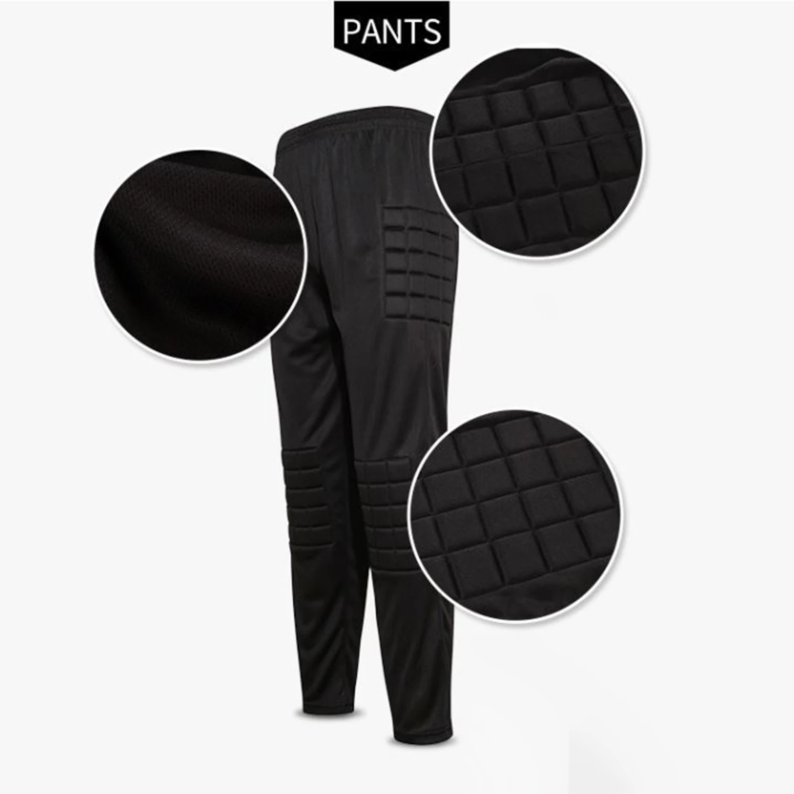 Kids Boys Soccer Goalkeeper Outfit 2025 Football Training Match Uniform Long new Sleeve Sponge Padded T-shirt with Sweatpants Sportswear