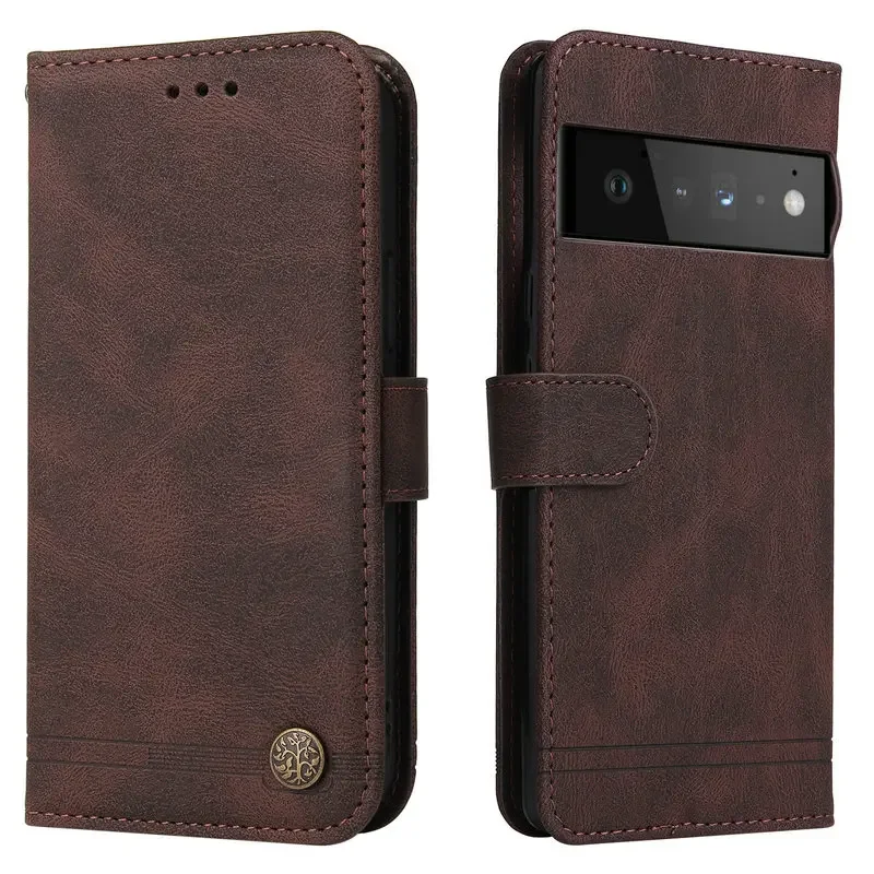 Pixel 9 6A 7 Pro 8 A Premium Luxury Case Leather 360 Protect Wallet Book Skin for Google Pixel 7A Case Pixel 6 A 8A Flip Cover