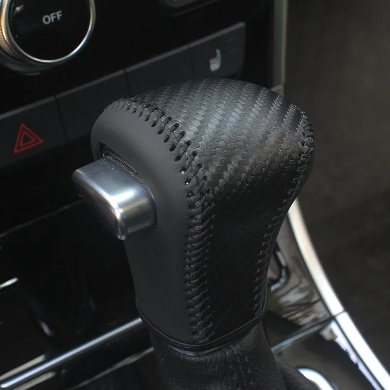 Car Gear Shift Knob Cover For New Haval H2 H6 H4 H2s M6 F5 H7 M6 Leather Gear Shift Cover Gearbox Shift Knob Cover