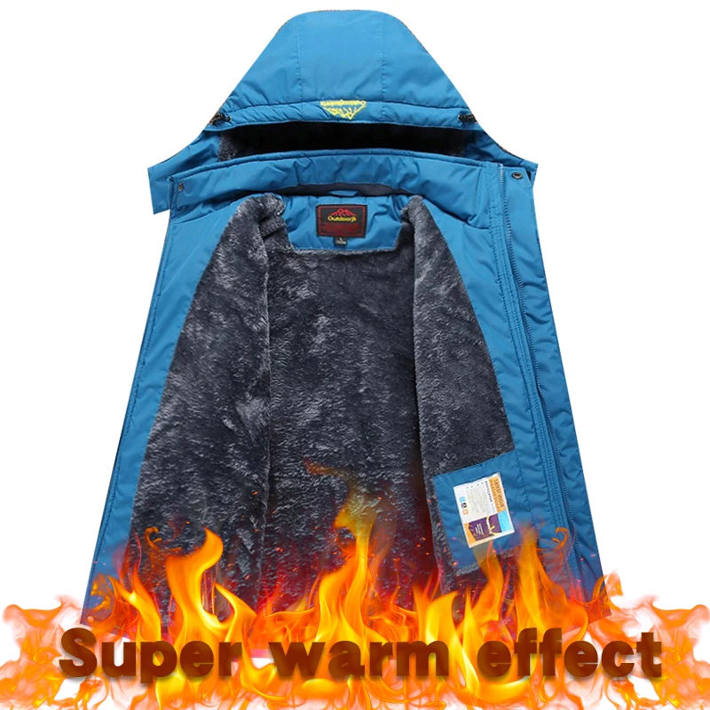 Hot Ski Suit For Men Snow Skiing and Snowboarding Sets Warm Waterproof Windproof Snowboard Fleece Jacket pants s Winter