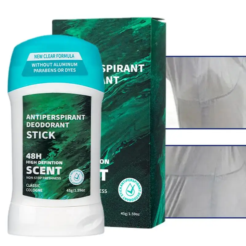 1pcs Perfume Deodorant Stick Beauty Health Antiperspirant Cream Body Skin Care Natural Underarm Anti Odor Women Men Sports