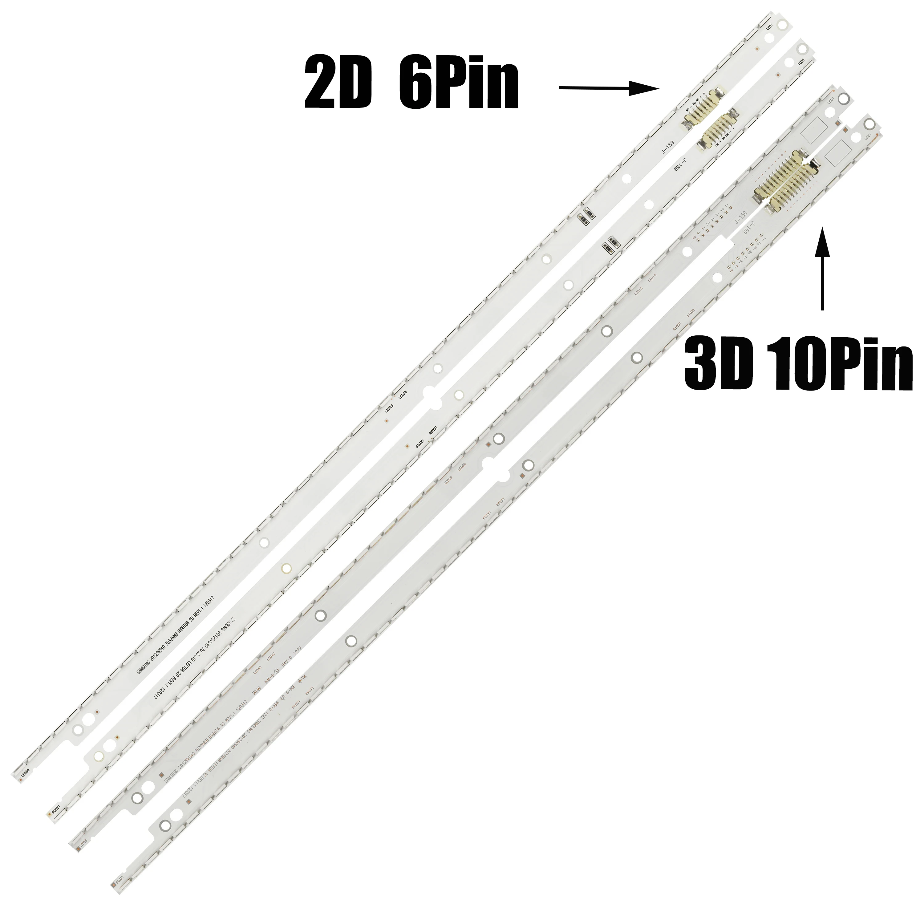 LED Backlight strip For Samsung UA ES R T HVN UE U UN