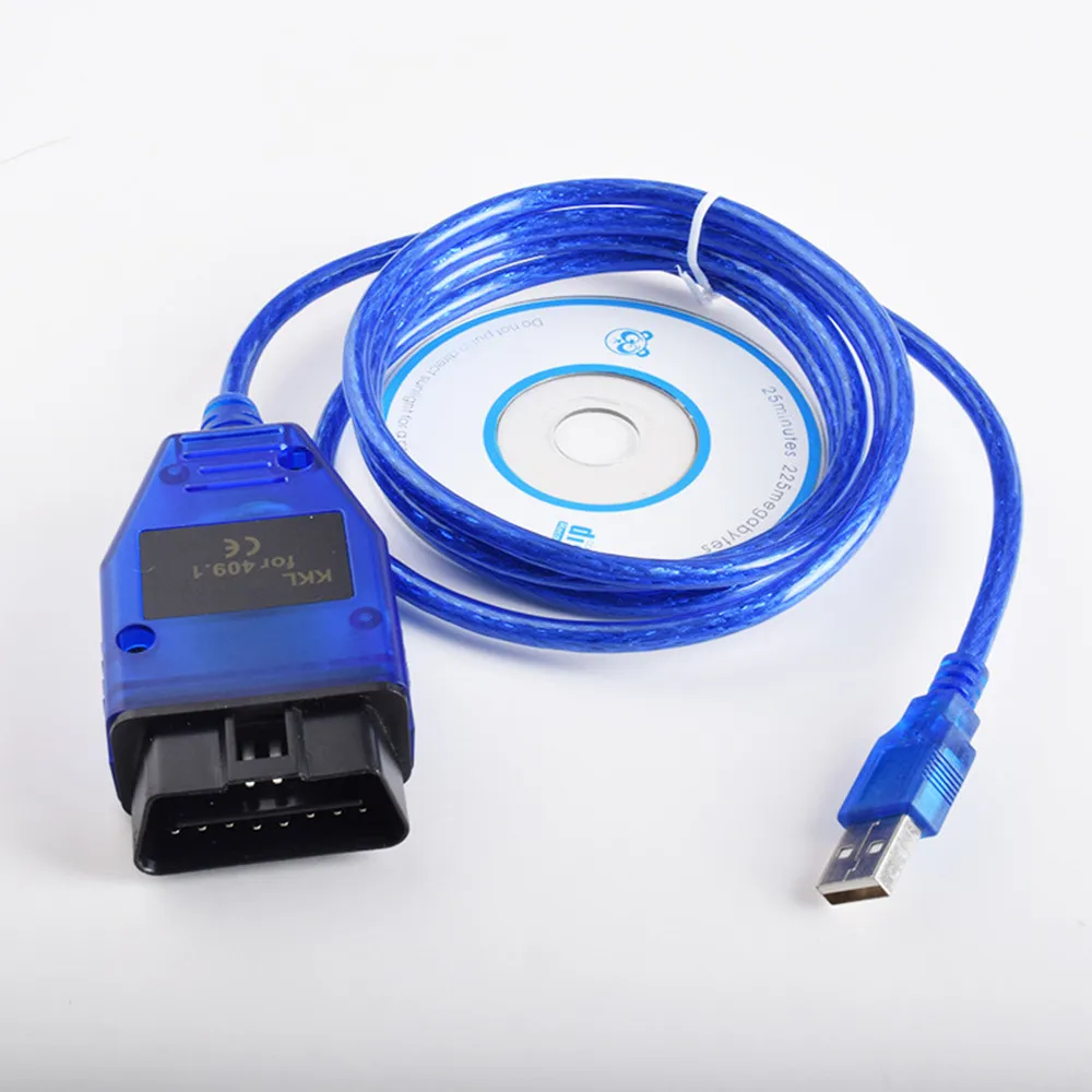 Car Diagnostiic Tool With CH340 Chip For VAG 409 KKL Cable USB Interface VAG409 OBD2 Scanner For VAG KKL 409