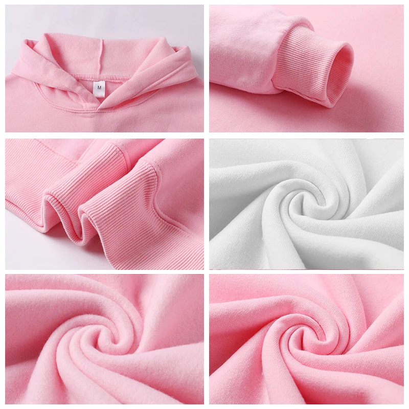 Pink Children Boys Girls Clothing Hoodie Tops Spring Print Sweatshir Toddler 3-12 Year Gift Sportswear Cat Ice Cream White Coat