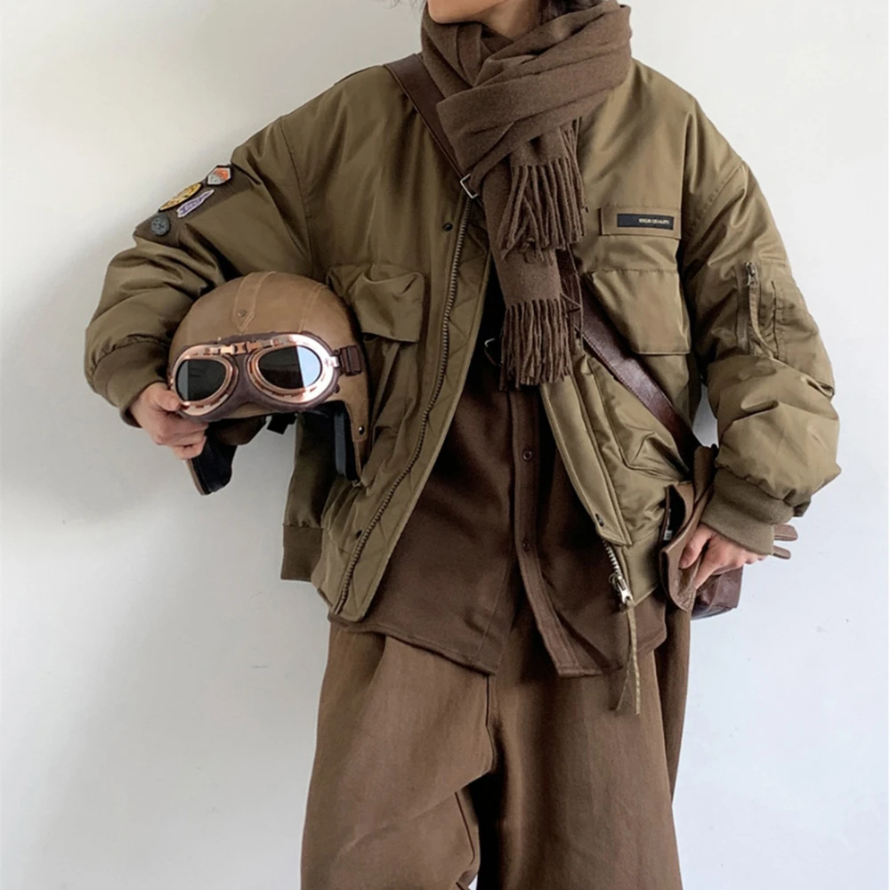 Winter Jackets For Men Women Korean Streetwear High Quality Coat Motorcycle Lightweight Padded Jackets Trendy Down Jacket Male