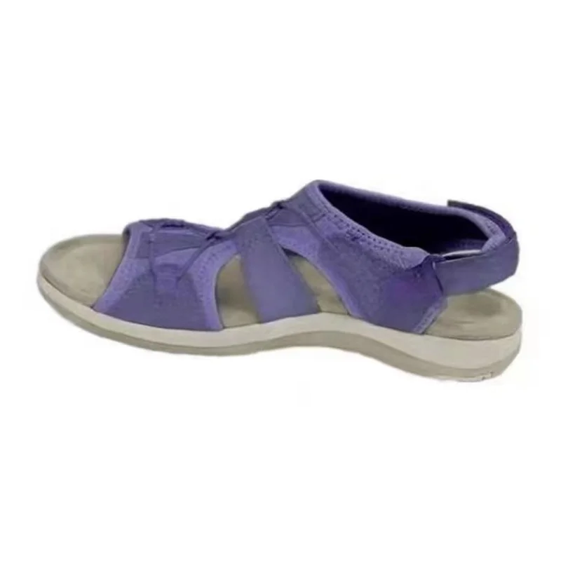 Women Hollow Summer Comfortable Sport New Sandals Open Toe Non-Slip Cut Out Soft Female 74a9
