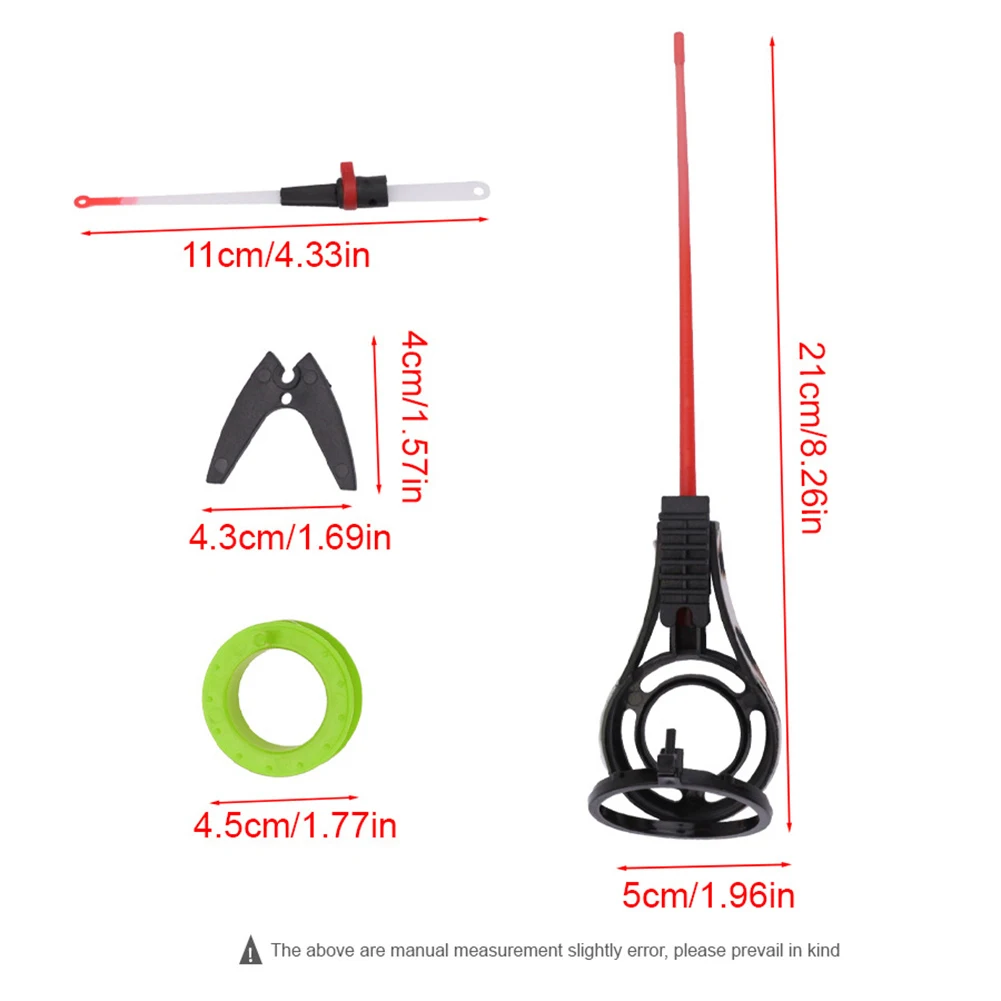Ice Winter Fishing Tackle Ice Fishing Rod ABS Outdoor Portable Winter Fishing Rod Waterproof Fishing Pole Tackle for Fishing