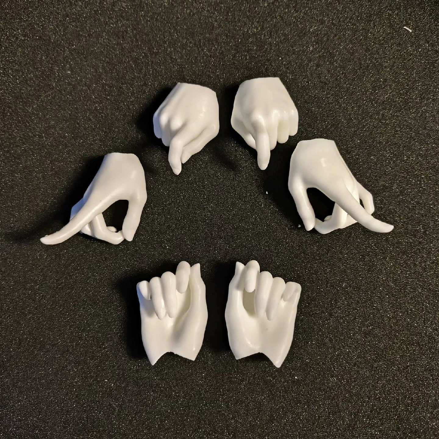 New Doll Accessories Hand Magnet 3D Printing Resin Hand For 1/3 1/4 1/6 BJD Doll Gifts Doll Dccessories