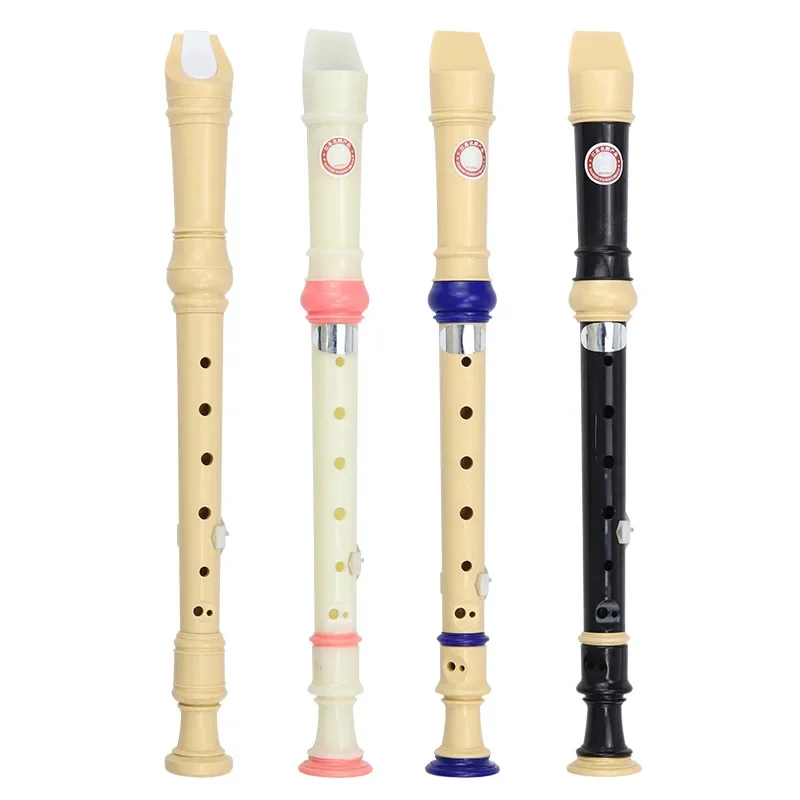 1PCs Adjustable 6/8 Hole Treble Flute new Long Flute ABS Non-toxic 2025 Soprano Recorder Clarinet Beginner Flute Woodwind Instruments