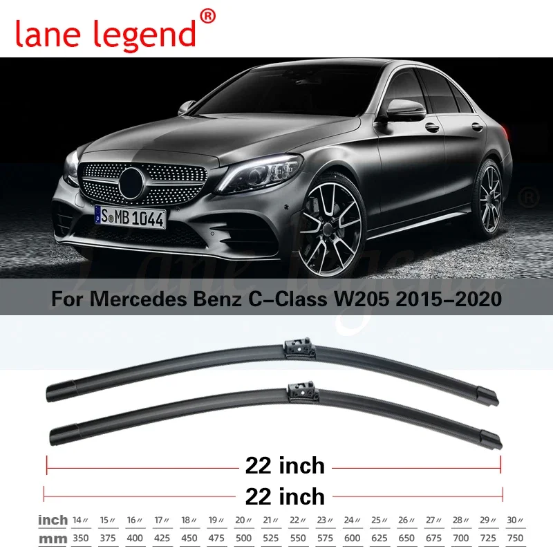 Car 2025 Wiper Blades for Mercedes Benz C-Class W205 new Windscreen Windshield Wipers Car Accessories C-Klasse C180 C200 C220 C250 C300