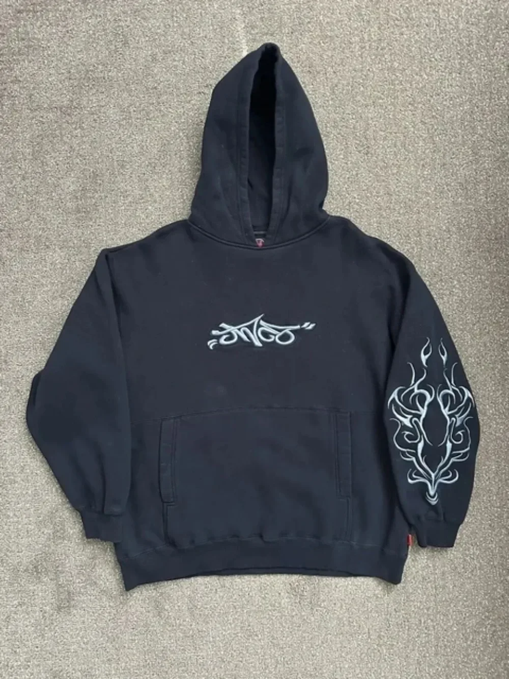 JNCO Hoodie Y2K Pullover Sweatshirt Streetwear Hip Hop Letter Graphic Oversized Hoodie Men Women Harajuku Gothic Tops Clothing