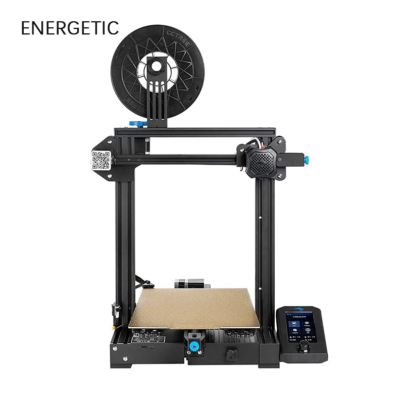 ENERGETIC For Anycubic Mega S PEI Build Plate 240x220mm Double Sided Textured PEI Spring Steel Sheet Magnetic Heat Bed