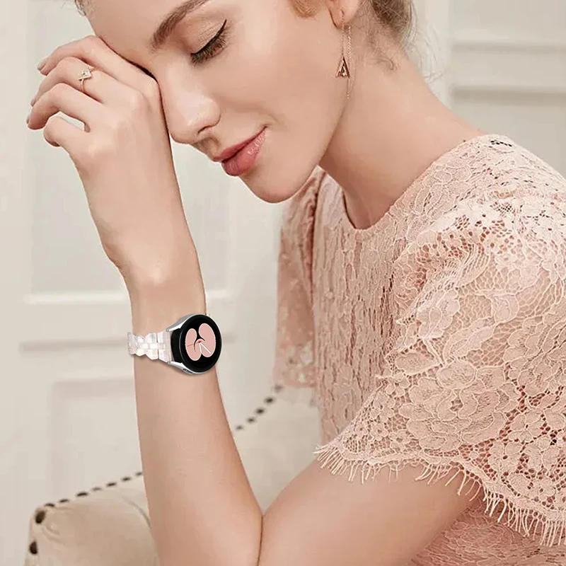 New 20mm ladies watch strap For Garmin Venu SQ 2 Plus 2Plus Resin Bracelet For Vivoactive 3 HR Forerunner 245 55 Watchband