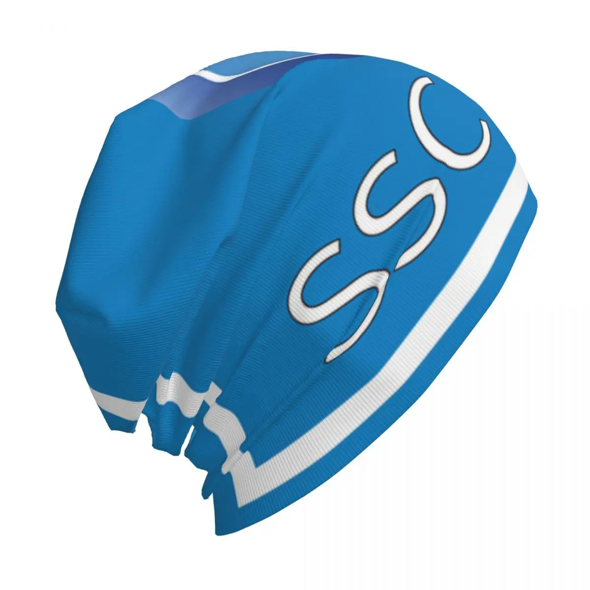 Football Ssc Naples Bonnet Hat Autumn Winter Outdoor Skullies Beanies Hat for Men Women Warm Dual-use Cap
