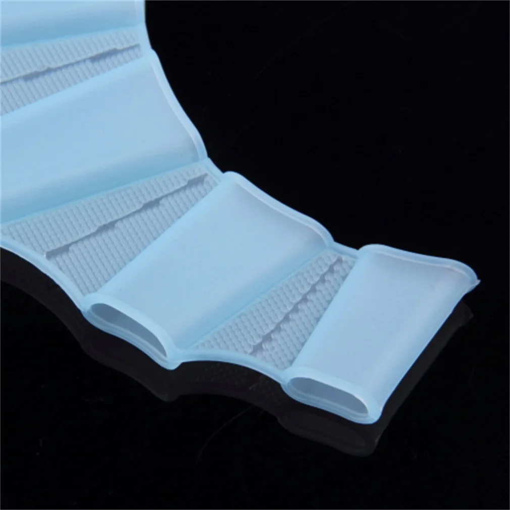 New 1Pc 2023 Silicone Training Paddle Dive Glove Swim Glove Swim Gear Fins Hand Webbed Flippers smile