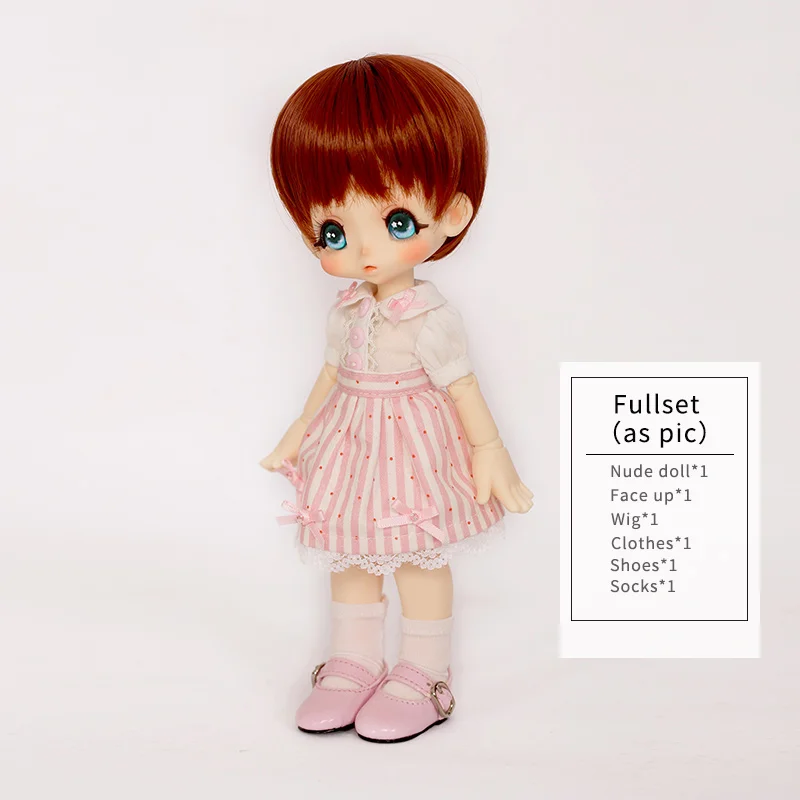 OUENEIFS bjd sd doll kinoko Juice Kiki 1/6 body model baby girls dolls eyes High Quality toys shop resin luodoll