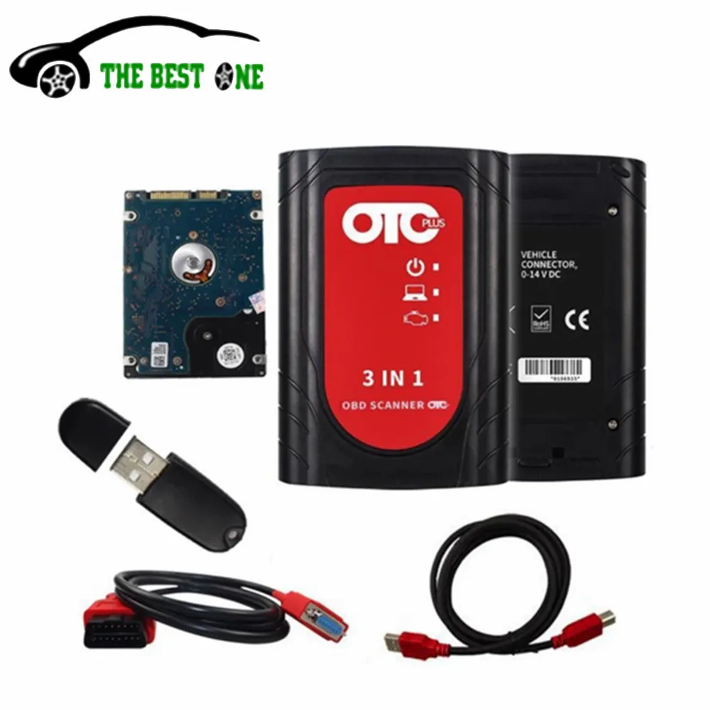 Top OTC Plus 3 in 1 GTS TIS3 OTC Scanner For Toyota V17.00.020 Global Techstream OTC Plus For Nissan Consult Car Diagnostic Tool