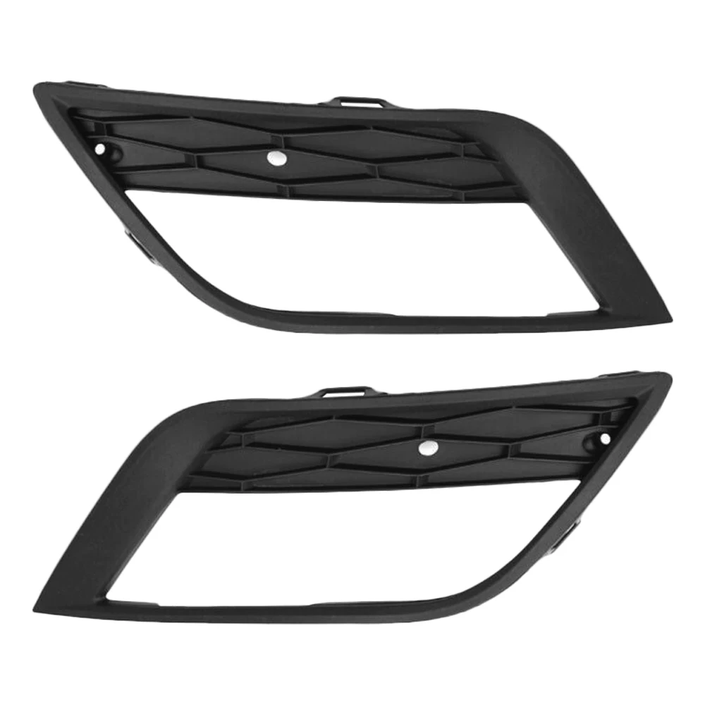 Car Front Bumper Left Right Fog Light Grille Cover Trim For Seat Ibiza 4 Facelift 2013 2014 2015 2016 6J0853665F 6J0853666F
