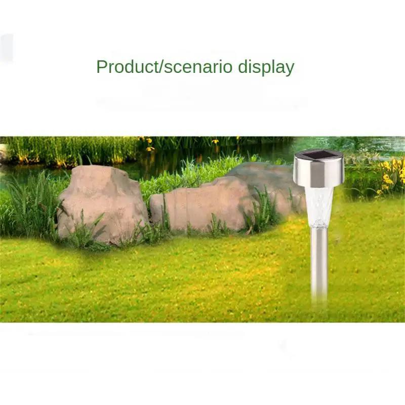 1Pack Solar Garden new Light Outdoor Solar Powered Lamp Lanter Waterproof Landscape Lighting For 2025 Pathway Patio Yard Lawn Decoration - view 7