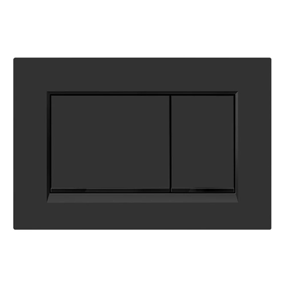 For Geberit Sigma30 Dual Flush Plate Chrome Frame Contemporary and Durable Matt Black/Matt White/Matt Chrome Silver