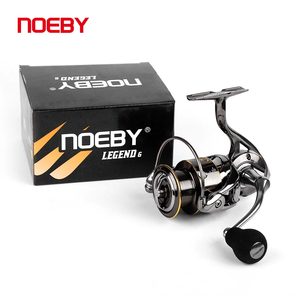 Noeby Spinning Reel 2500 3000 4000 5000 6000 Gear Ratio 5.2:1 Max Drag 10-25kg Surfcasting Long Casting for Sea Fishing Reels