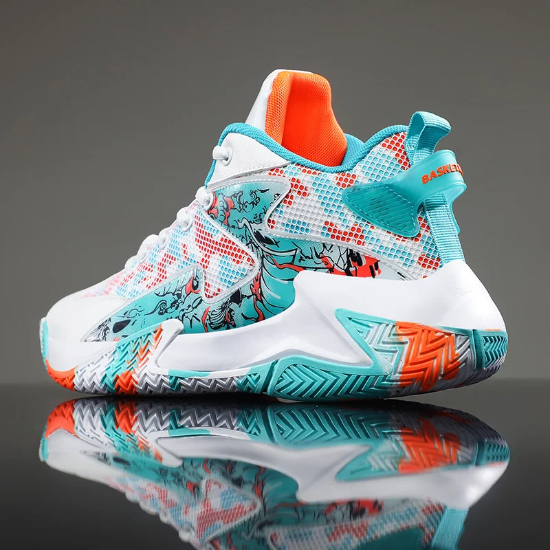 Men Basketball Shoes Breathable Confortable Sports Shoes Training Athletic Women Basketball Sneakers Zapatos De Mujer Tendencia