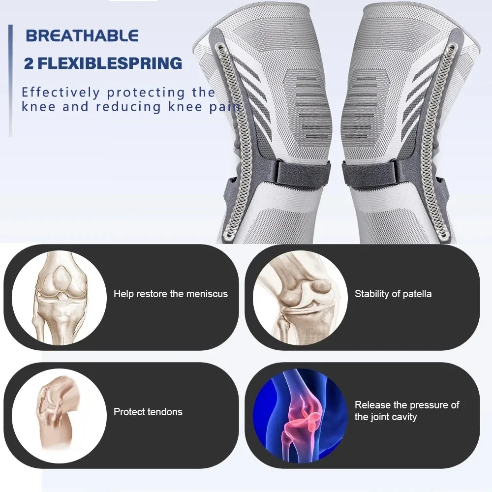 Brace Patella Joint Knee Warmth Sleeve for Cycling Jump Rope Knee Pads Leg Protectors Knee Support Arthritis Joint Pain Relief smile