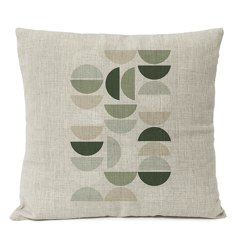 Boho Leaves Home Decor Sun Moon Pillow Cover Geometric Abstract Flowers Floral Cushion Throw Pillow Case Living Room Decorative smile