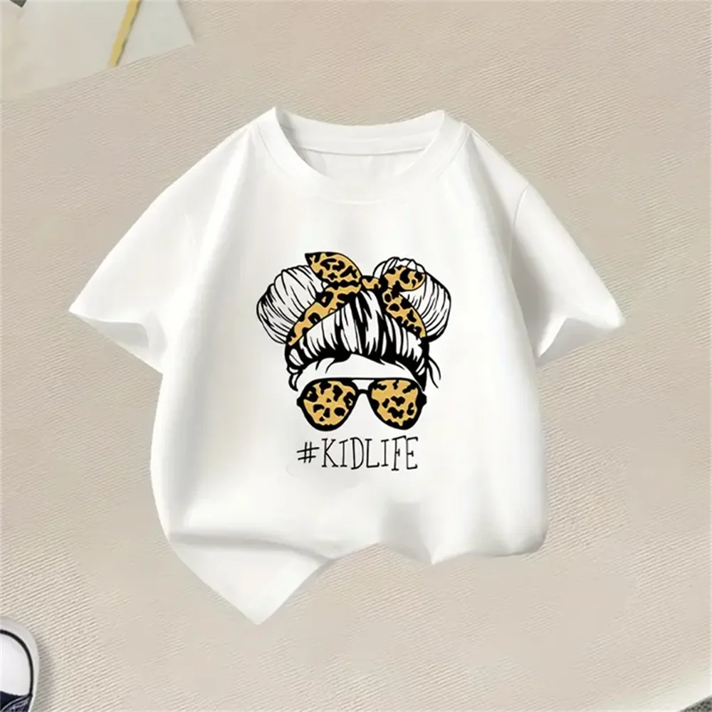 New Mother Father Kids Family Matching Outfits White Short Sleeve Mother Father and Daughter Clothes Family Look Summer Tshirts