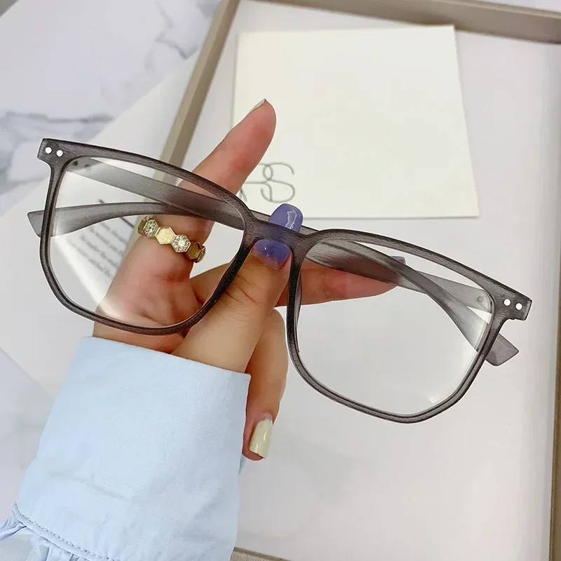 Transparent Computer Glasses Frame Women Men Anti Blue Light Eyewear Blocking Optical Spectacle Eyeglass Square