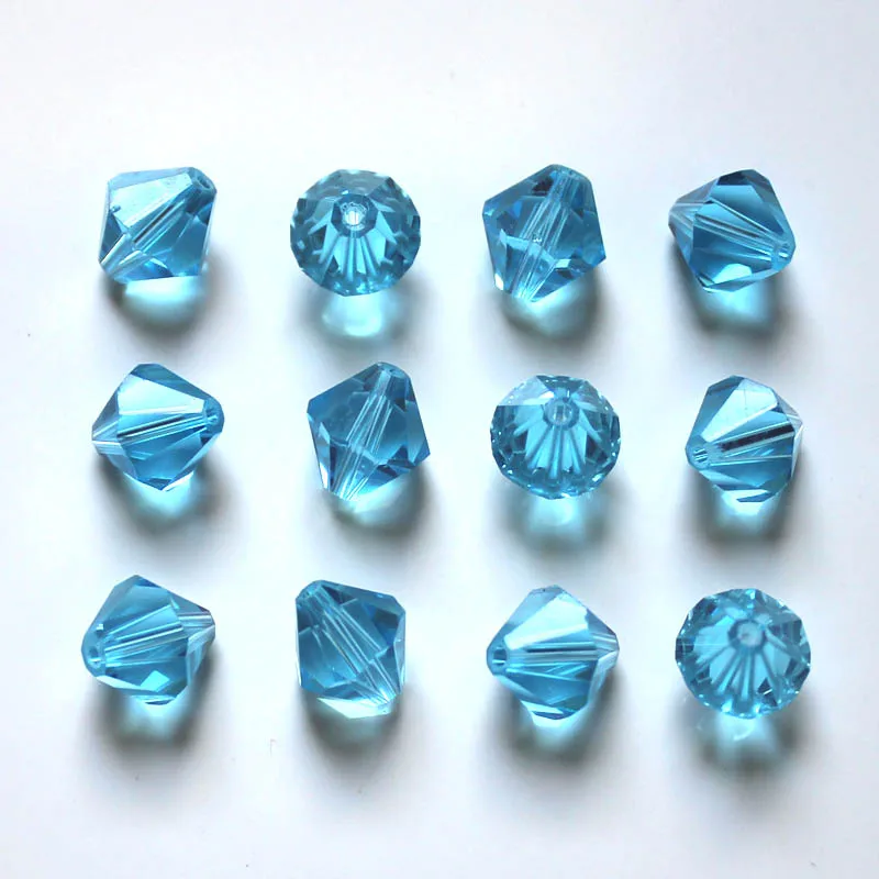 StreBelle Wholesale 100pcs/Bag Grade AAA 4mm 5301 Seed Bicone Bead Wholesale Loose Glass Crystal Beads 22 Colors Pick