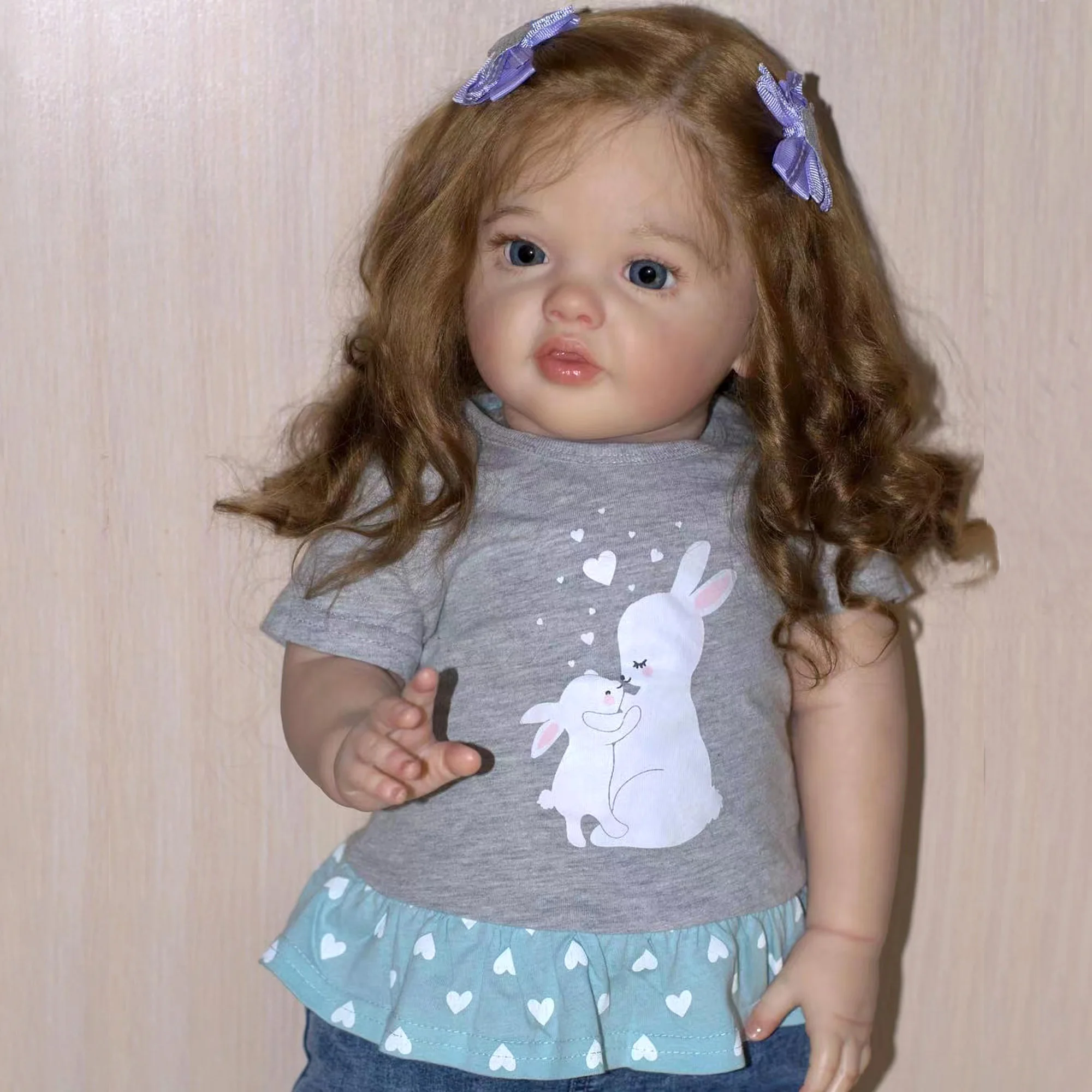 CM Reborn Betty Doll By David Handmade Lifelike Bebe Newborn Girl With Cute Clothes