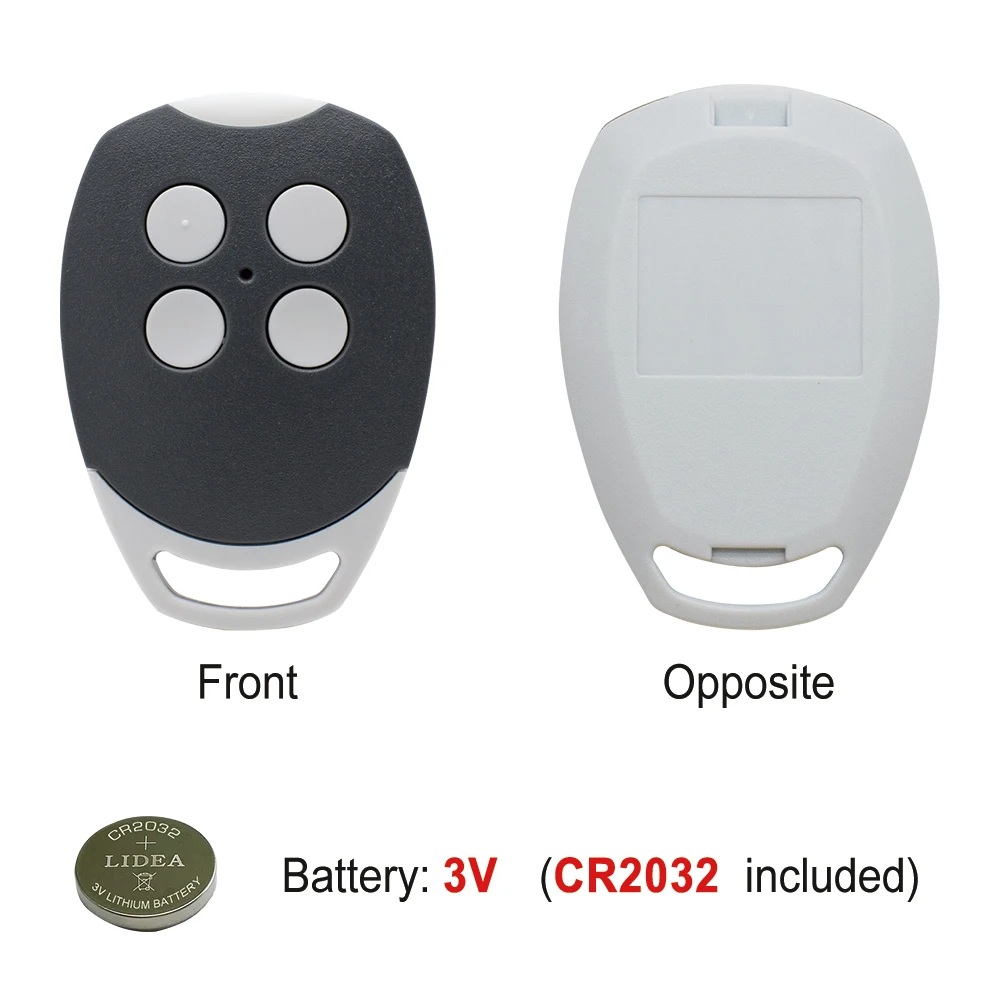 433MHz DITEC Remote Control GOL4 BIXLP2 BIXLS2 BIXLG4 Entrematic ZEN 2 ZEN4 ZEN2W ZEN4W Transmitter Command 433.92MHz