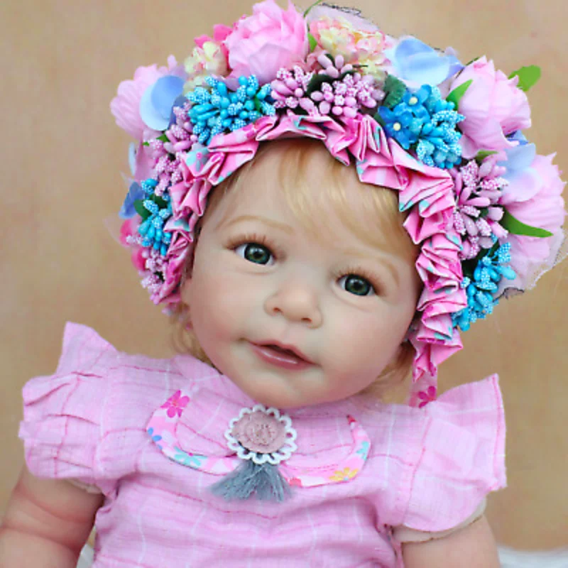 Little Lisa Reborn Baby Doll Accessories DIY Blank Kit Vinyl Model 17" UNFINISHED Doll Kit Blank Unpainted Molds DIY Toy