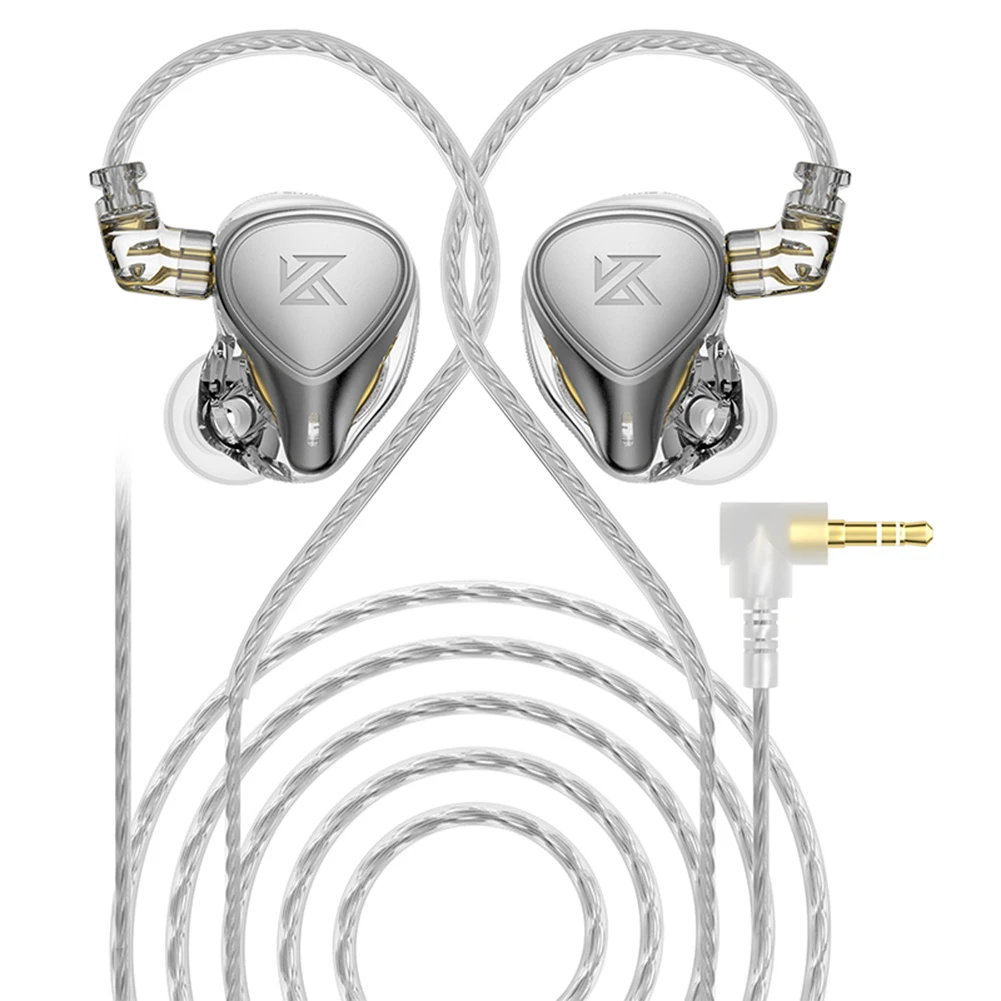 KZ ZEX PRO Wired Earphone Electrostatic Hybird Technology Wired Headphone Noice Cancelling 3.5mm Plug Without/with Mic