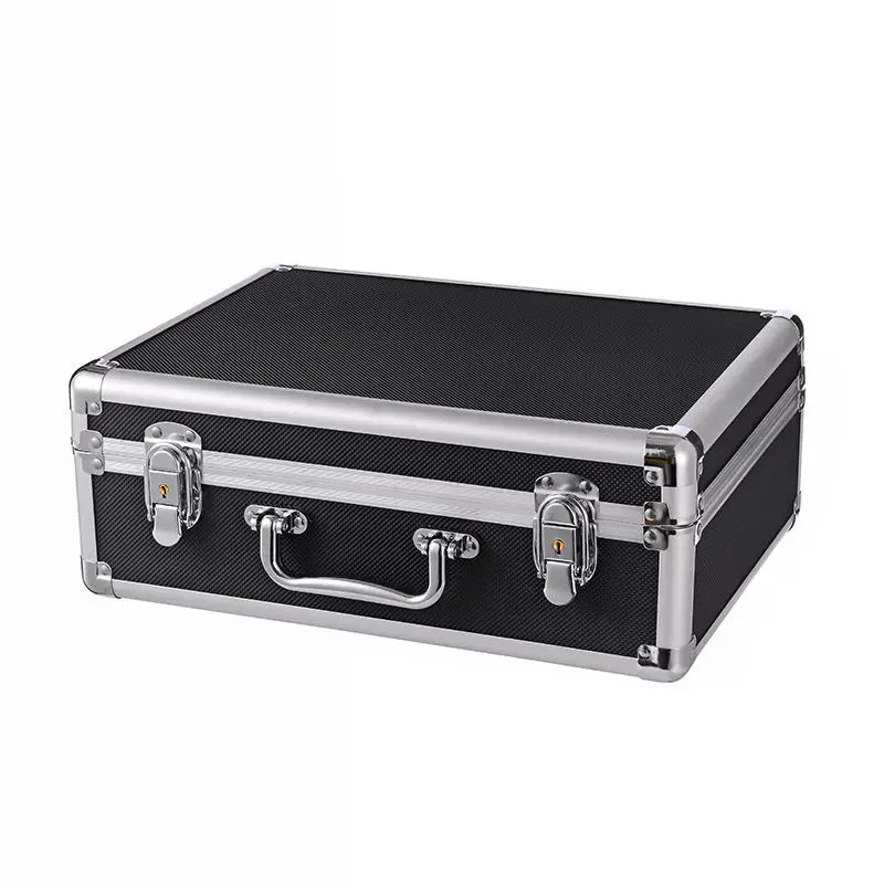 Aluminum Alloy Portable Tool Box Family Style Complete Toolbox Organizer Suitcase Tools Thicken Empty Working Storage Packaging