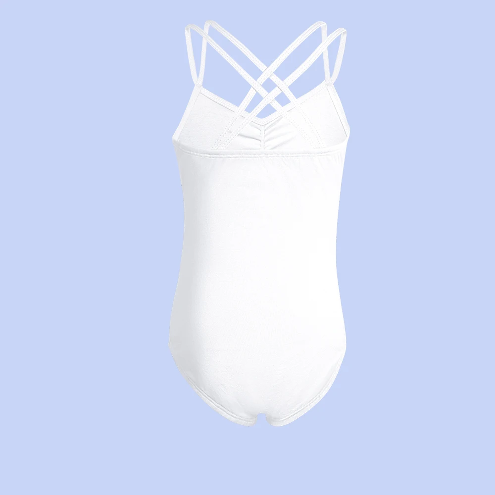 2025 Ballet Leotards for Girls Toddler Dance Stage Clothes Camisole Crisscross Back new Gymnastic Ballerina Outfit Dress