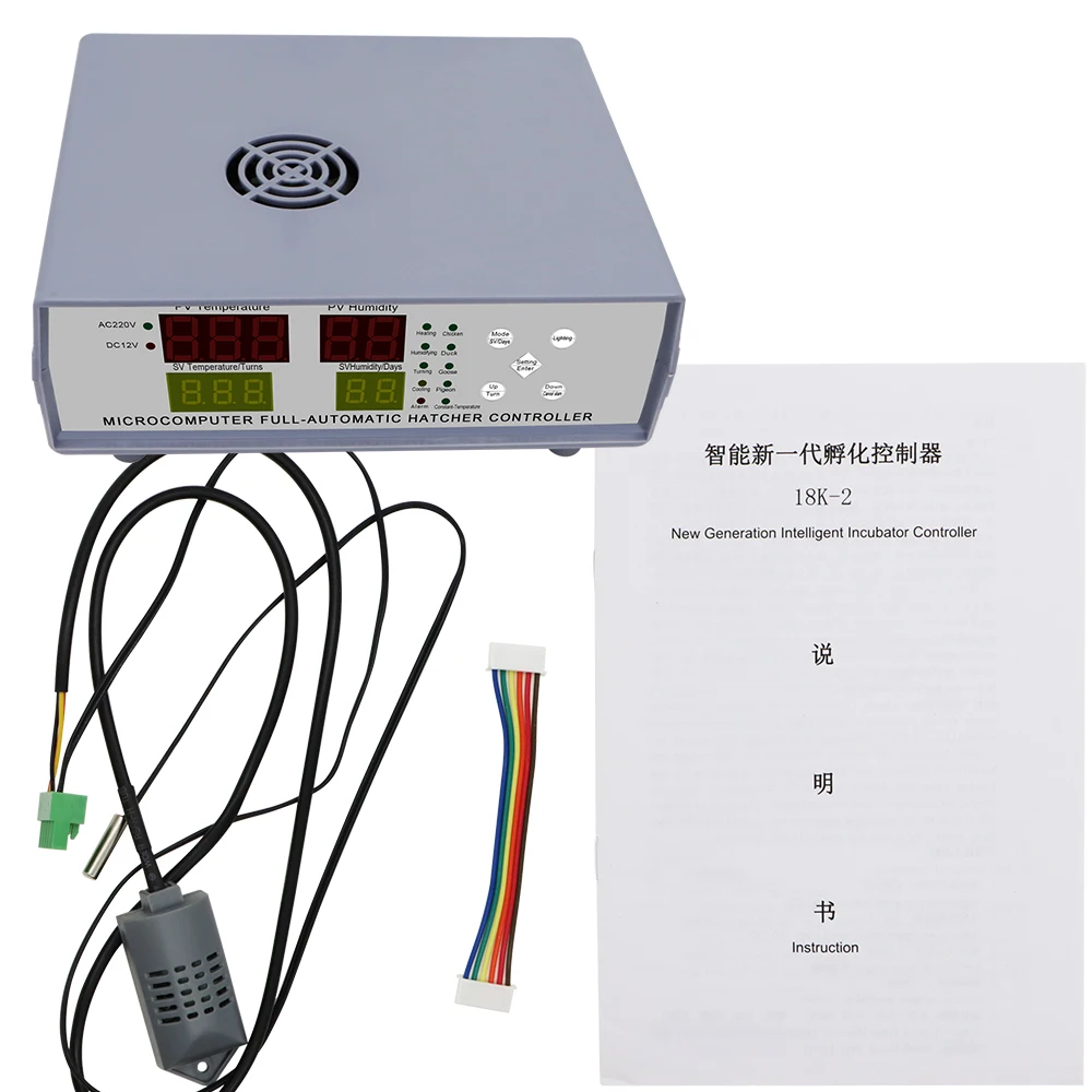 XM-18K-2 egg Incubator Controller Microcomputer full-Automatic Hatcher Controller Incubator Thermostat Egg Hatcher Controller