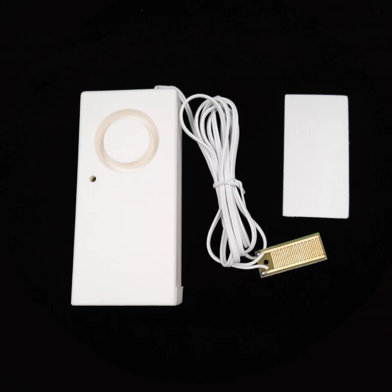 Water Leak Alarm Flood Level Bath Tub Sink Overflow Detector Sensor Home Garage Kitchen Independent Water Leak Security Alert