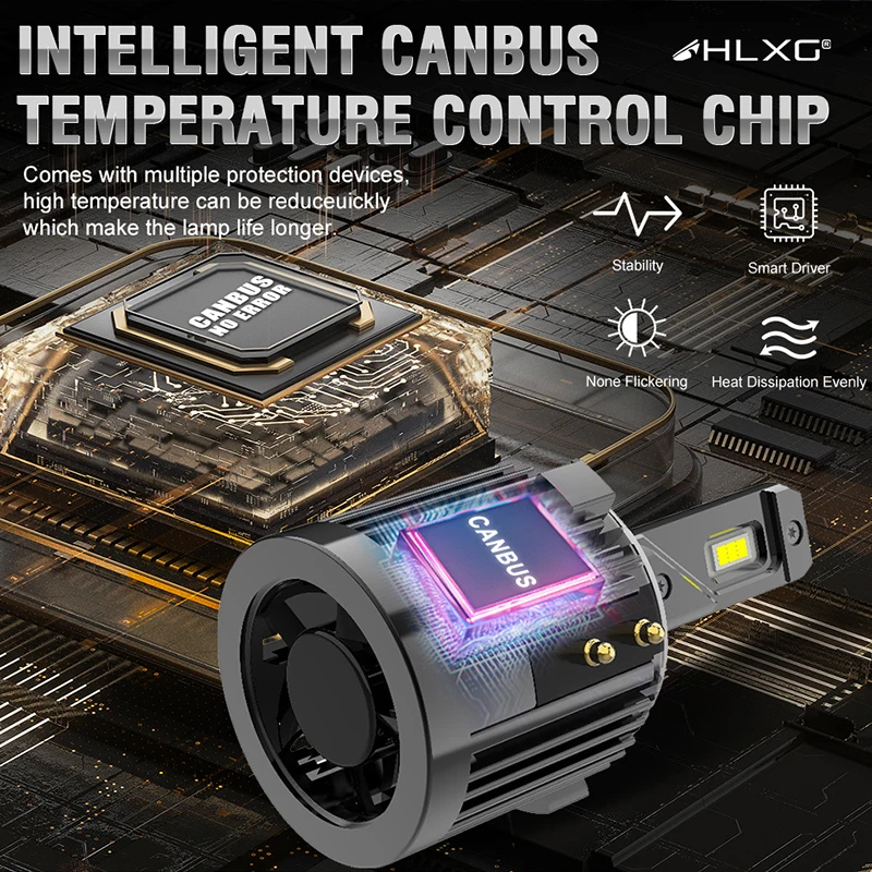 H7 Led Canbus H15 LED For volkswagen 300000LM High Beam DRL Day Running Lights 600W Car Auto LED Headlight Bulb For Audi Golf VW