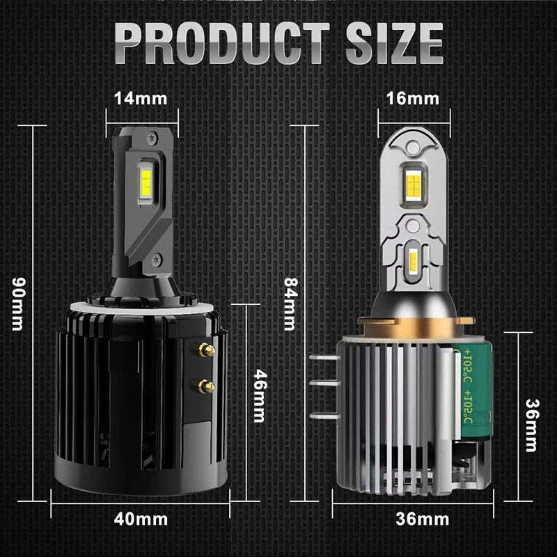 H7 Led Canbus H15 LED For volkswagen 300000LM High Beam DRL Day Running Lights 600W Car Auto LED Headlight Bulb For Audi Golf VW