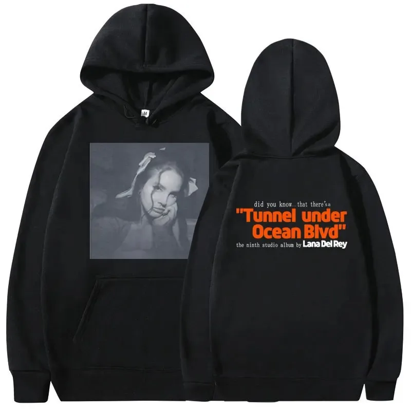 Music Album Print Men Hoodies Singer Lana Del Rey Ultraviolence Women Hip Hop Vintage Sweatshirts Oversized Streetwear Unisex