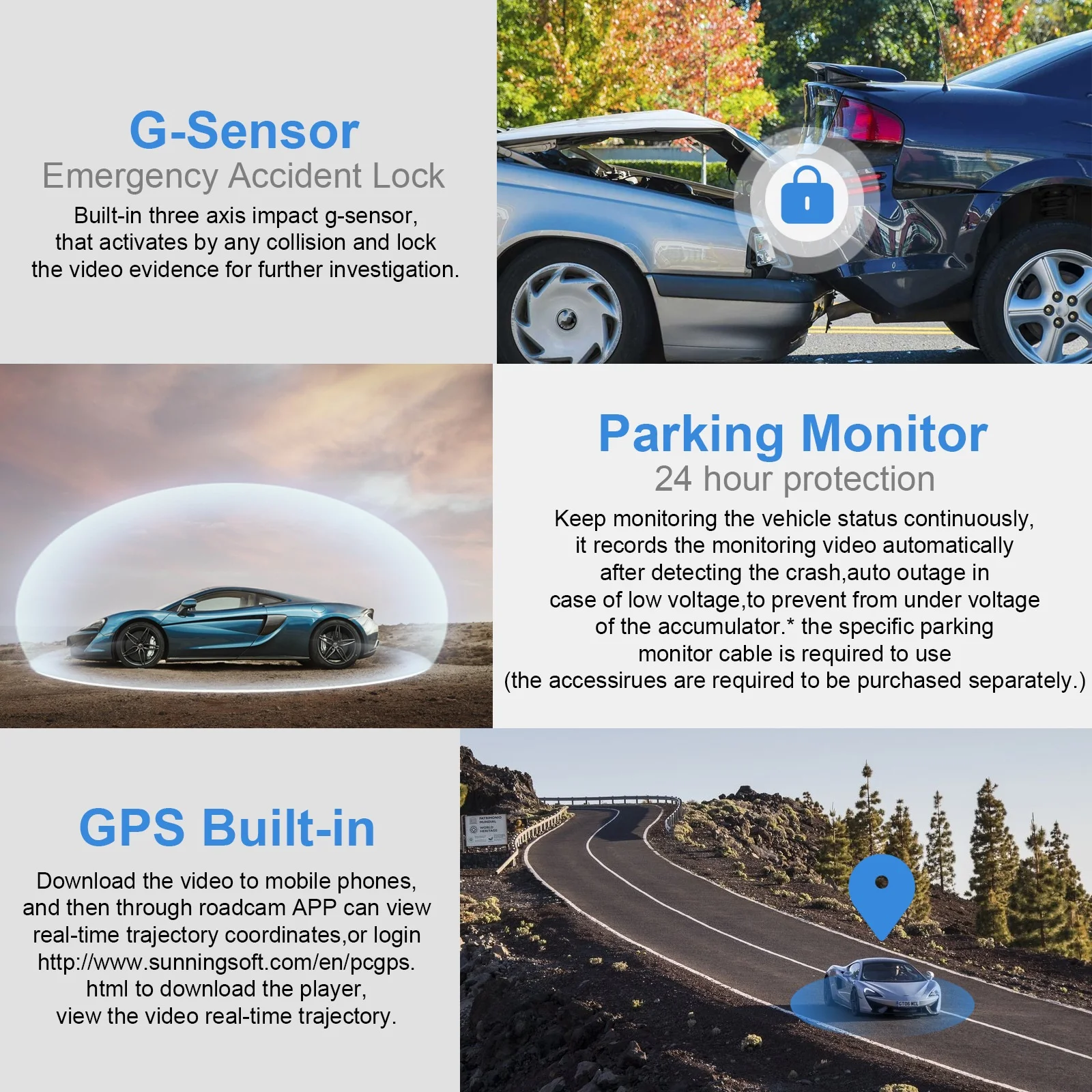 Dashcam 4K GPS WIFI 24h Parking new Monitor Dash Cam For Car 2025 Camera Front And Rear Dual Dvrs Per Auto Kamera Samochodowa Rejestrator