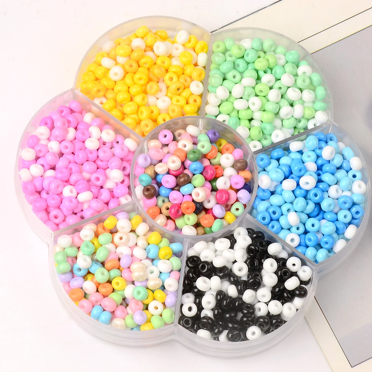 Colorful Uniform mm Charm Czech Glass Seed Beads for Jewelry Making DIY Handmade Bracelet Accessorie Not Easily Fade