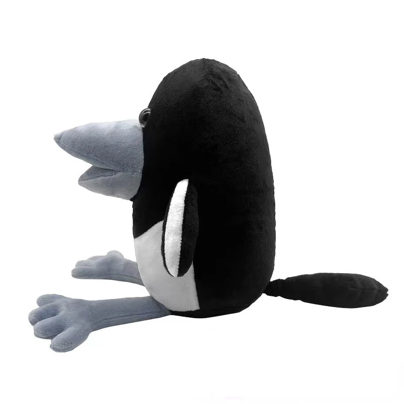 22cm Steve and Maggie Plush Toy New Halloween Kawaii Magpie Crow Peluche Toys Soft Stuffed Animal Doll Pillows for Holiday Gifts